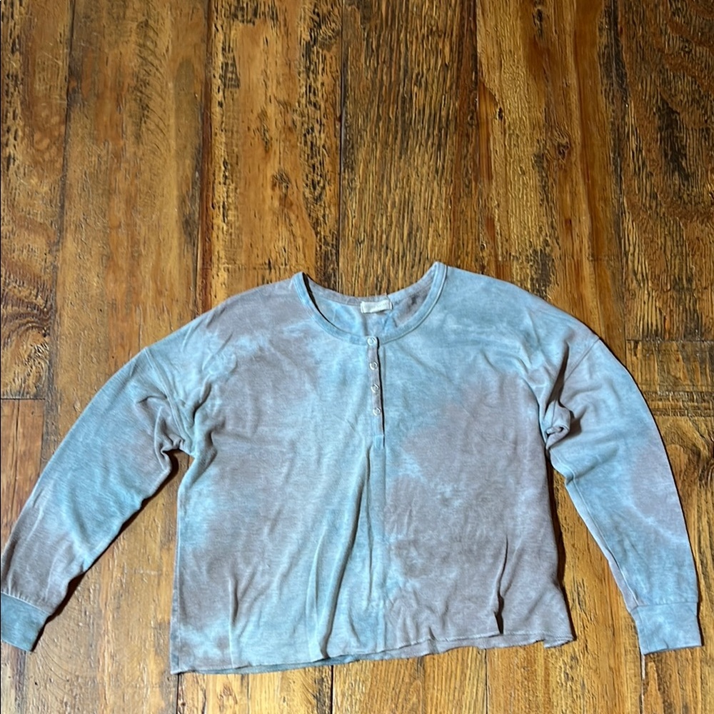 Gilded Intent Blue Boxy Sweatshirt